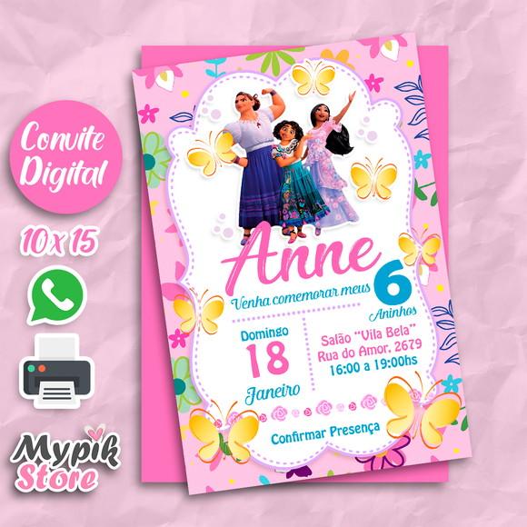 Kit Digital Disney Encanto Floral