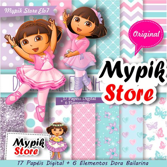 Kit Digital Dora Bailarina - 39