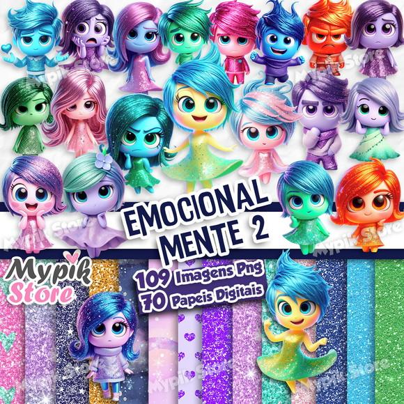 Kit Digital Emocional Mente 2 - Inspirado em Divertida Mente