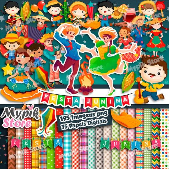 Kit Digital Festa Junina