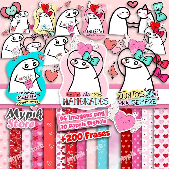Kit Digital Flork Dia dos Namorados