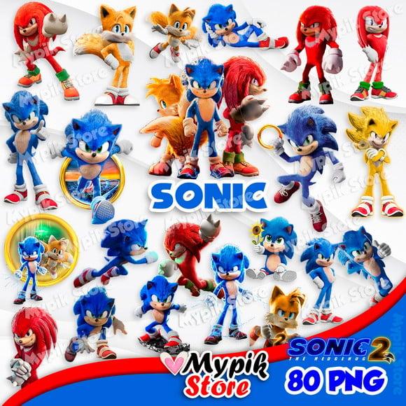 Kit Digital Imagens Sonic 2