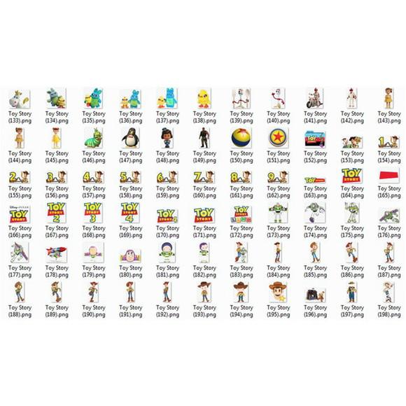 Kit Digital Imagens Png Toy Story 4
