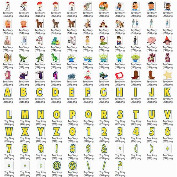 Kit Digital Imagens Png Toy Story 4