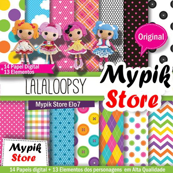 Kit Digital Lalaloopsy - Mod 25