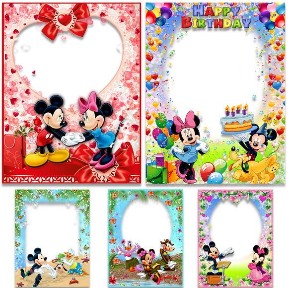 Kit Digital Mickey Minnie 08