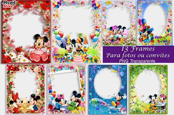 Kit Digital Mickey Minnie 08