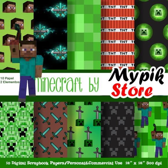 Kit Digital Minecraft - 19