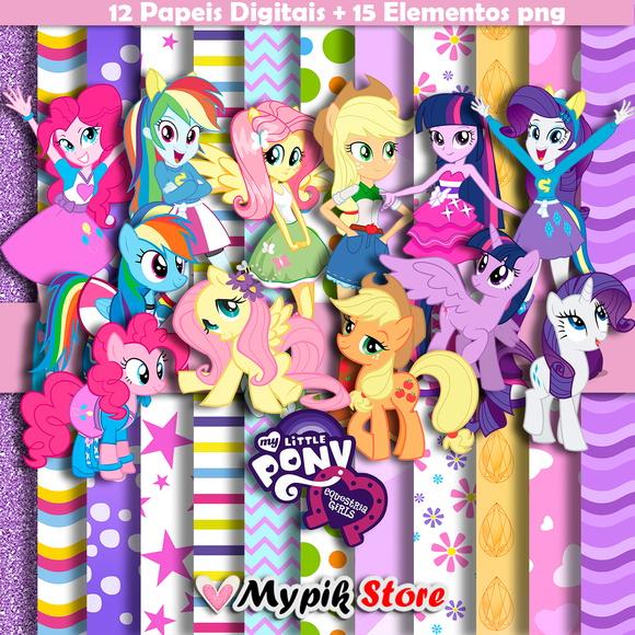 Kit digital My Little Poney