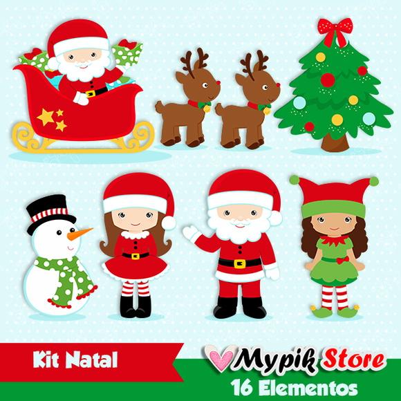 Kit Digital Natal Scrapbook 06
