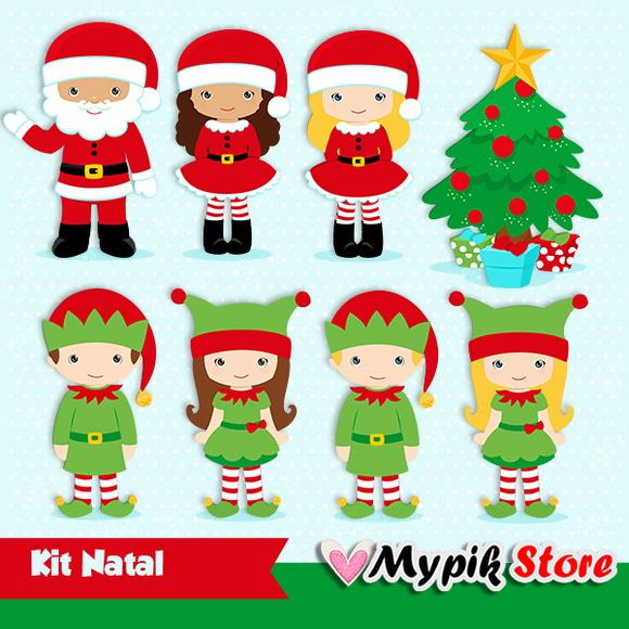 Kit Digital Natal Scrapbook 06