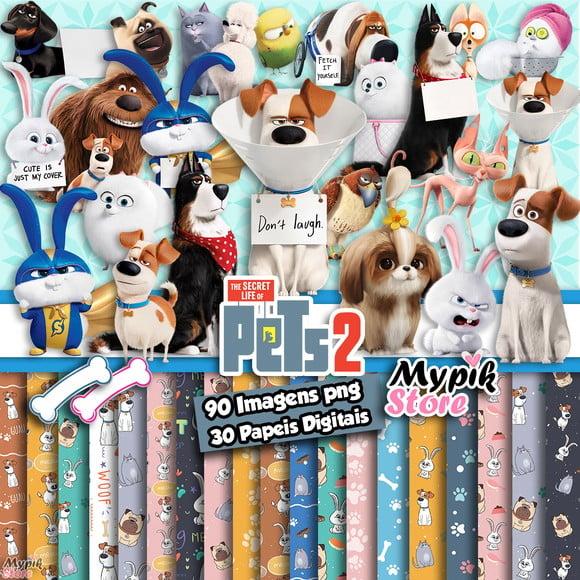 Kit Digital Pets a Vida Secreta dos Bichos 2