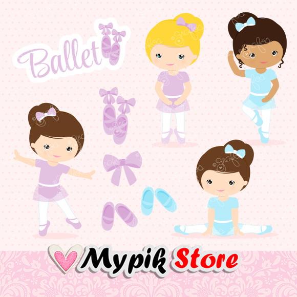 Kit Digital Princesas Bailarina - 02