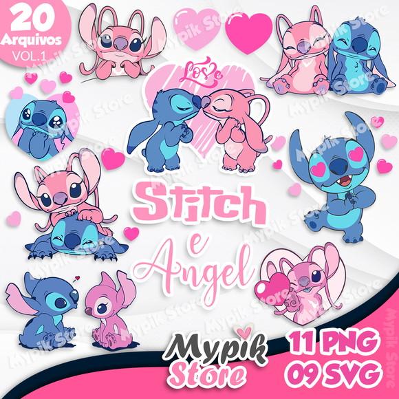 Kit Digital Stitch e Angel - Vol.1