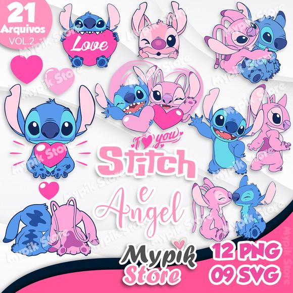 Kit Digital Stitch e Angel - Vol.2