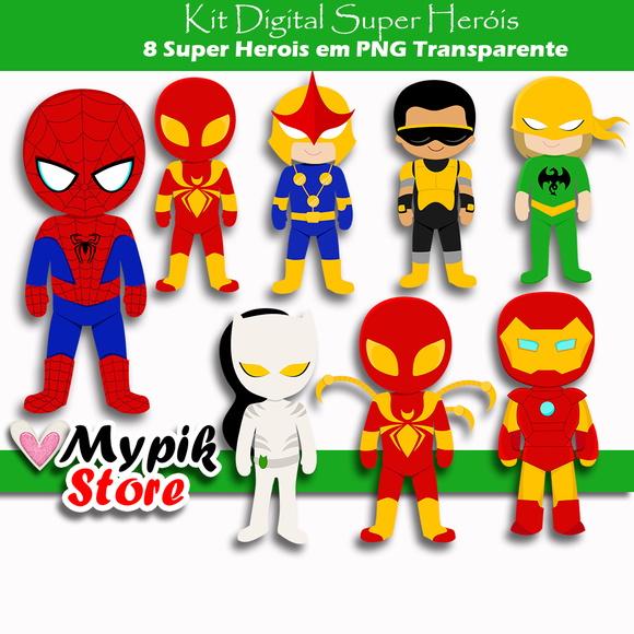 Kit Digital Super Heróis Marvel - 05