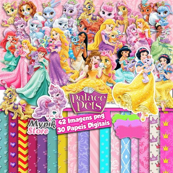 Super Kit Digital Disney Princesas Palace Pets