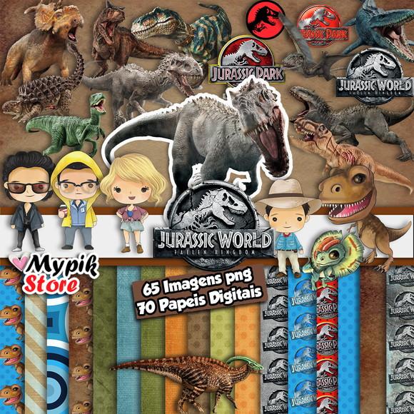 Super Kit Digital Jurassic Park - Parque dos Dinossauros