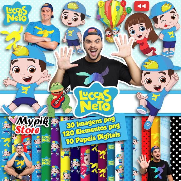 Super Kit Digital Luccas Neto Cliparts PNG - Scrapbook