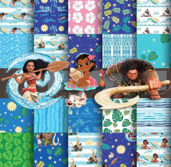 Super Kit Digital Moana Coleção Vol.2