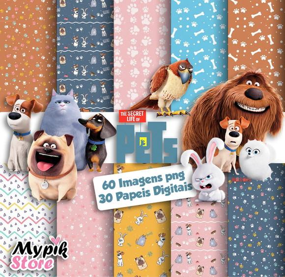 Super Kit Digital Pets a Vida Secreta dos Bichos