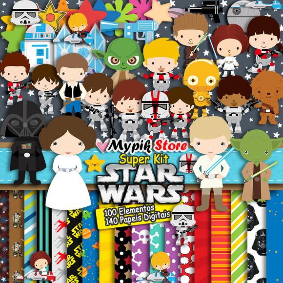 Super Kit Digital Star Wars Completo