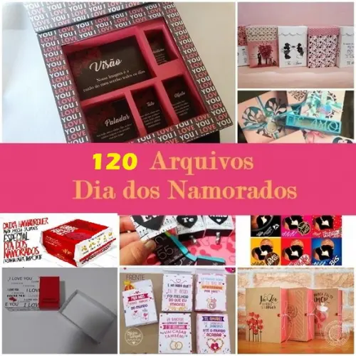 Arquivo De Corte Silhouette 120 Itens Dia Dos Namorados