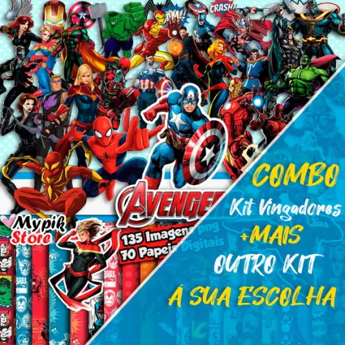 Combo Kit Digital Vingadores