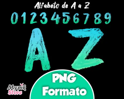 Kit Digital Disney Luca Alfabeto e Números PNG