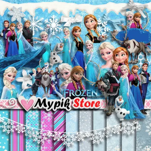 Kit digital Frozen Scrapbook 28
