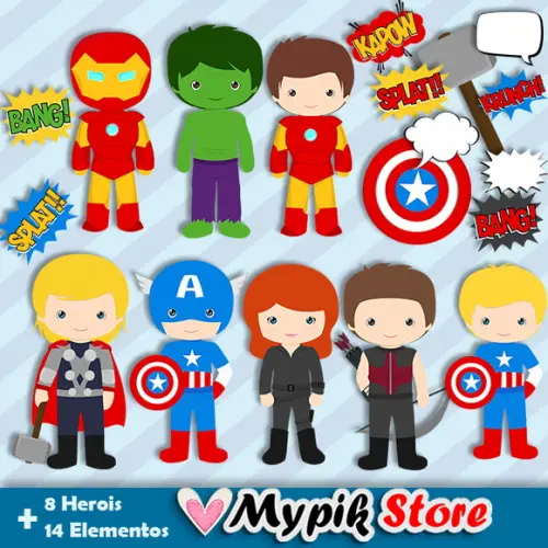 Kit Digital Heróis Marvel - 09