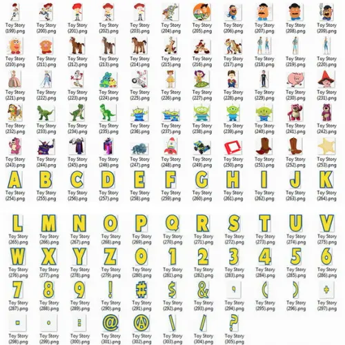 Kit Digital Imagens Png Toy Story 4