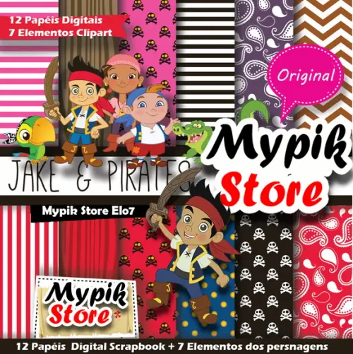 Kit Digital Jake e os Piratas - 55