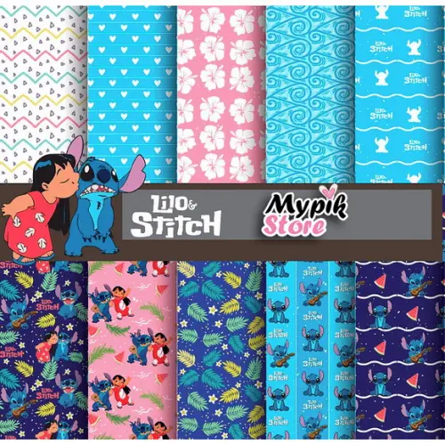 Kit Digital Lilo e Stitch