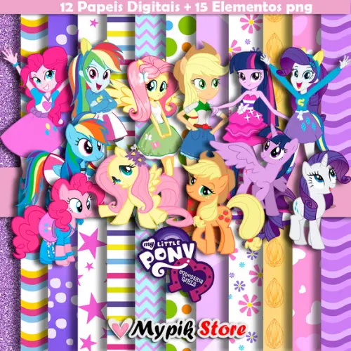 Kit digital My Little Poney