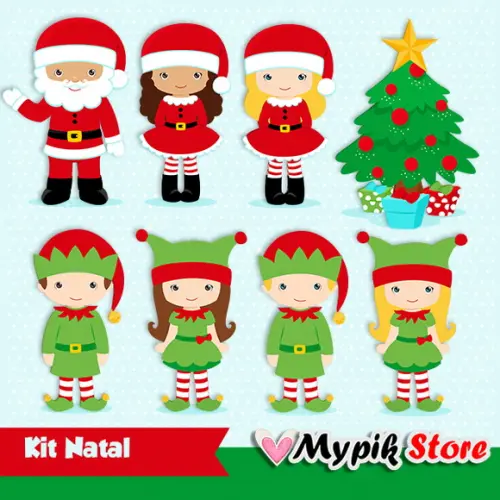 Kit Digital Natal Scrapbook 06