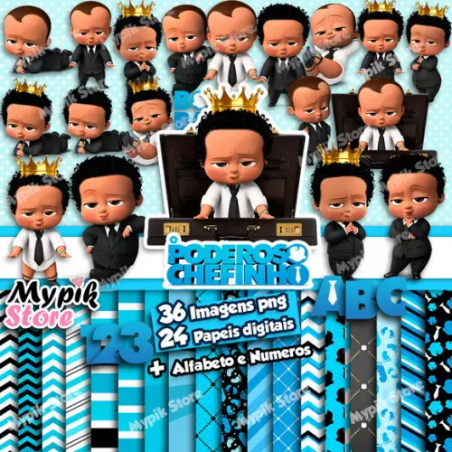 Kit Digital O Poderoso Chefinho Afro 2