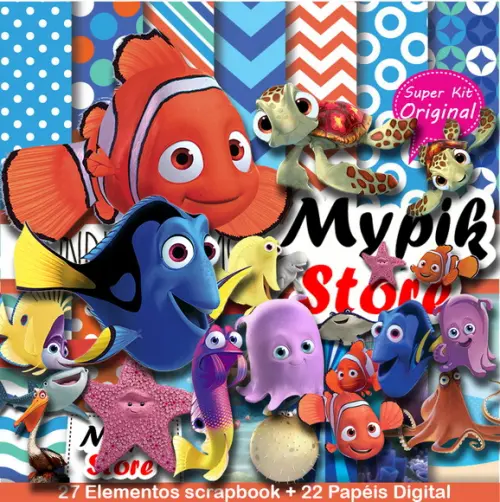 Kit Digital Procurando Nemo e Dory - 61