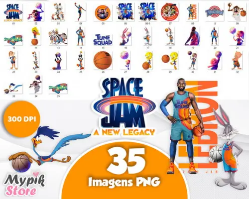 Kit Digital Space Jam 2 Um Novo Legado