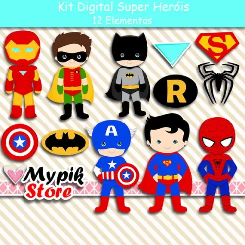 Kit Digital Super Heróis Marvel 07