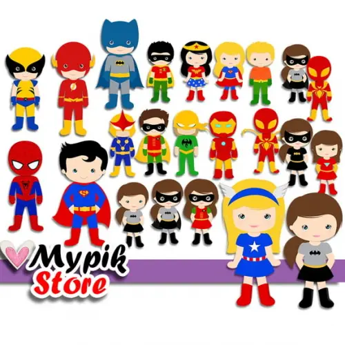 Kit Digital Super Herois Marvel e DC - 03