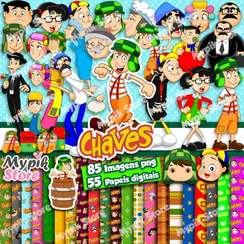 Kit Digital Turma do Chaves
