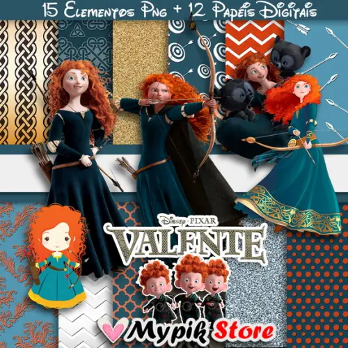 Kit Digital Valente Disney - Coleção