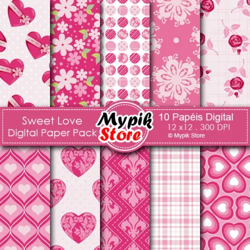 Kit Papel digital - Mod 33