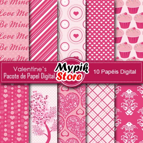 Kit Papel digital - 35