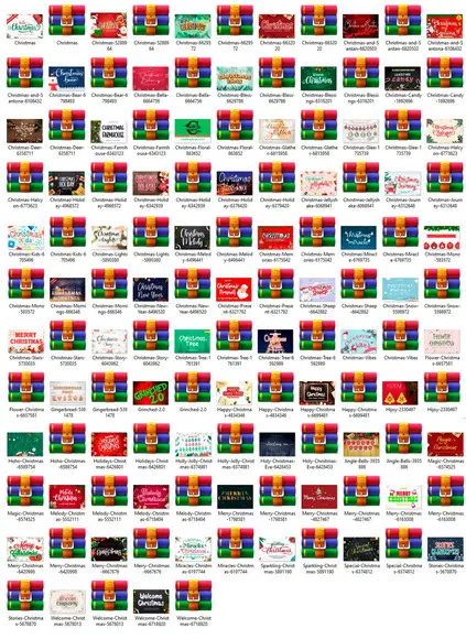 Pack 62 Fontes Instaláveis Natalinas