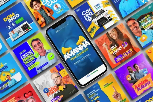 Pack Editável com Canva - Políticas Eleições 2024