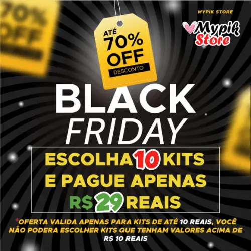 Promoção Black Friday - Kit Digital Scrapbook