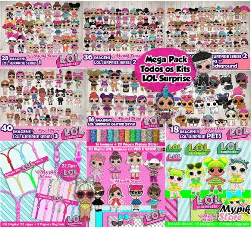 Super Combo com 9 Kits LOL Surprise