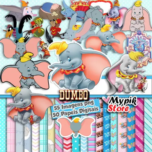 Super Kit Digital Dumbo - Scrapbook